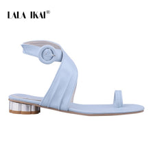 Load image into Gallery viewer, Women PU Leather Sandals